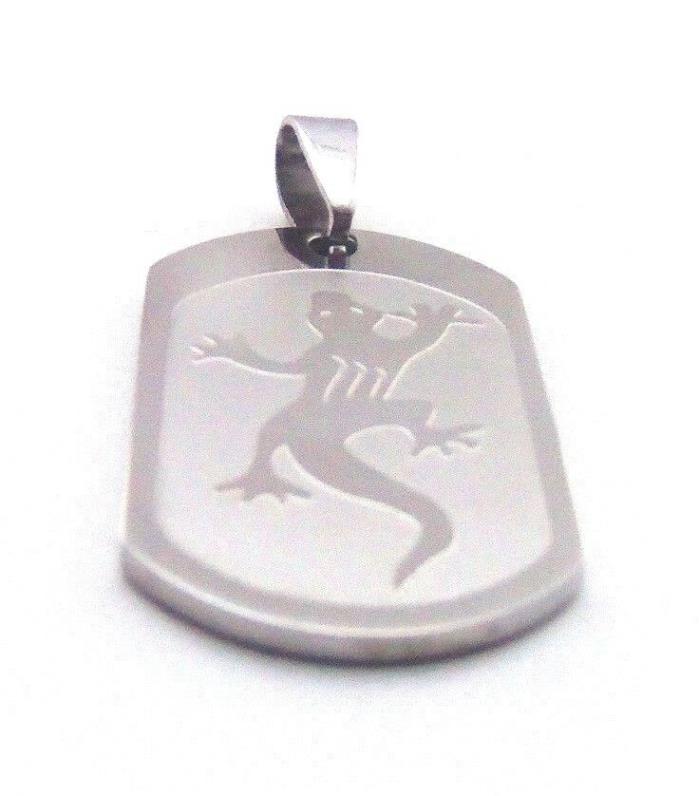 P117-126 COOL MENS SPIKES STAINLESS STEEL DOG TAG PENDANTS-CHOOSE DESIGN