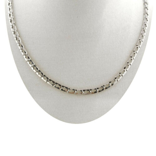 Cross Chain Necklace in 316L Stainless Steel (18 in, 5 mm, 5.6 g)