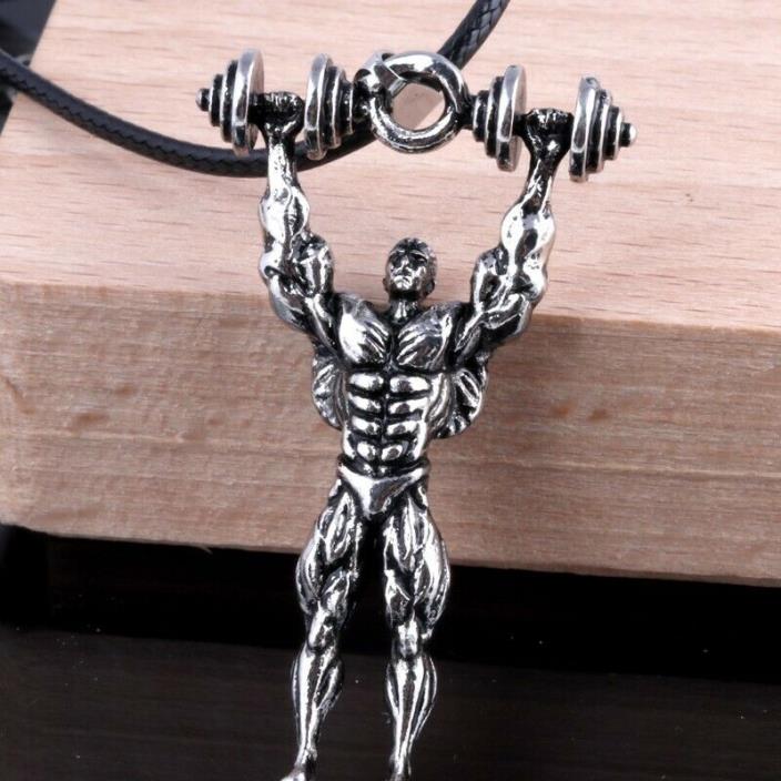 men chain men jewelry men and women necklace muscle male necklace workout chain