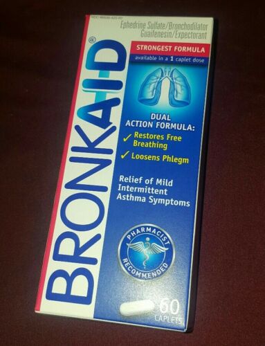 Bronkaid 60 Capsules Asthma