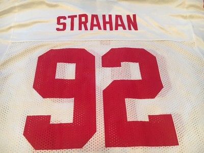 Michael Strahan 92 NFL New York Giants MediumJersey Super Bowl NWOT Manning ESPN