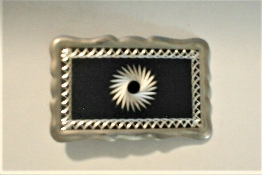 Classic Belt Buckle, Stainless Steel, Excellent Engraving slightly used Flawless