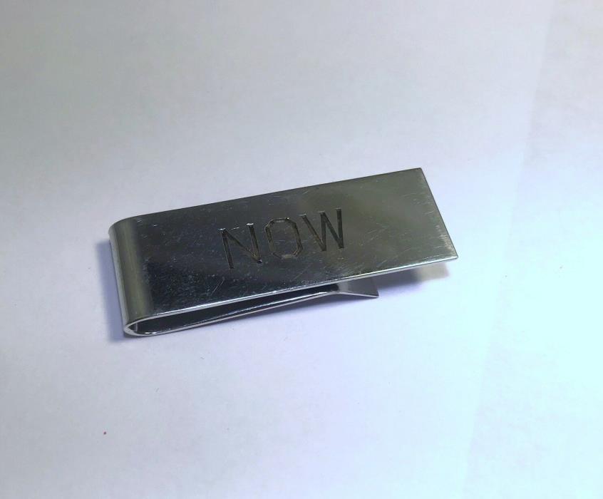 Sterling Silver Money Clip Engraved 