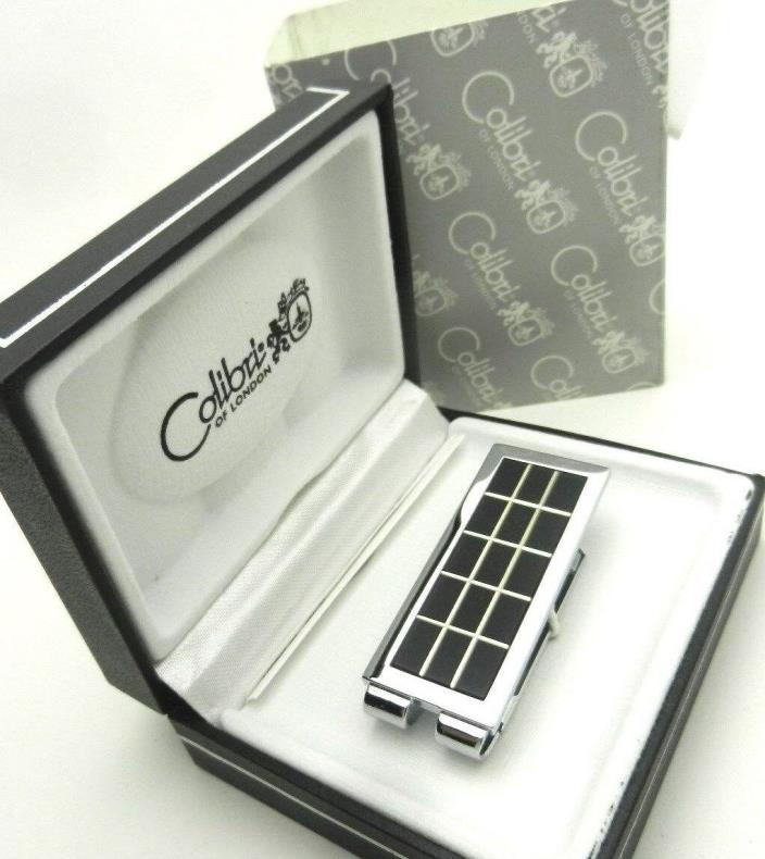 Colibri Phantom Black Matte Rubber Stainless Money Clip -  In Gift Box