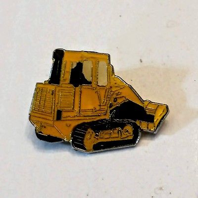 Caterpillar Track Loader Tie Tac Crawler Track Tonkin 1988 Lapel Hat Pin