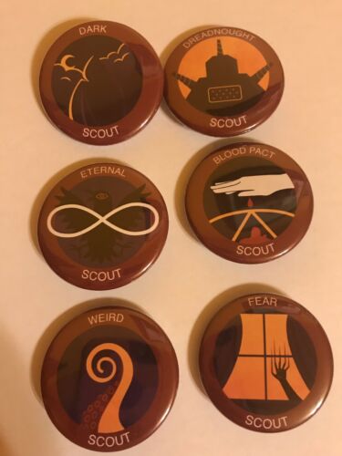 Welcome to Night Vale boy scout pins