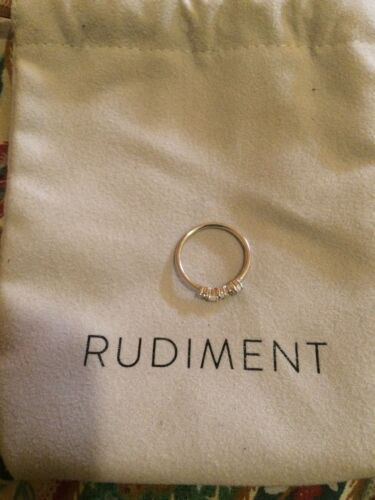 Rudiment Nopa Ring In Silver