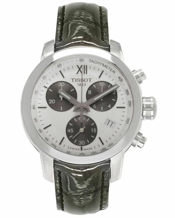 Tissot PRC200 Chronograph White Dial Quartz Ladies Watch