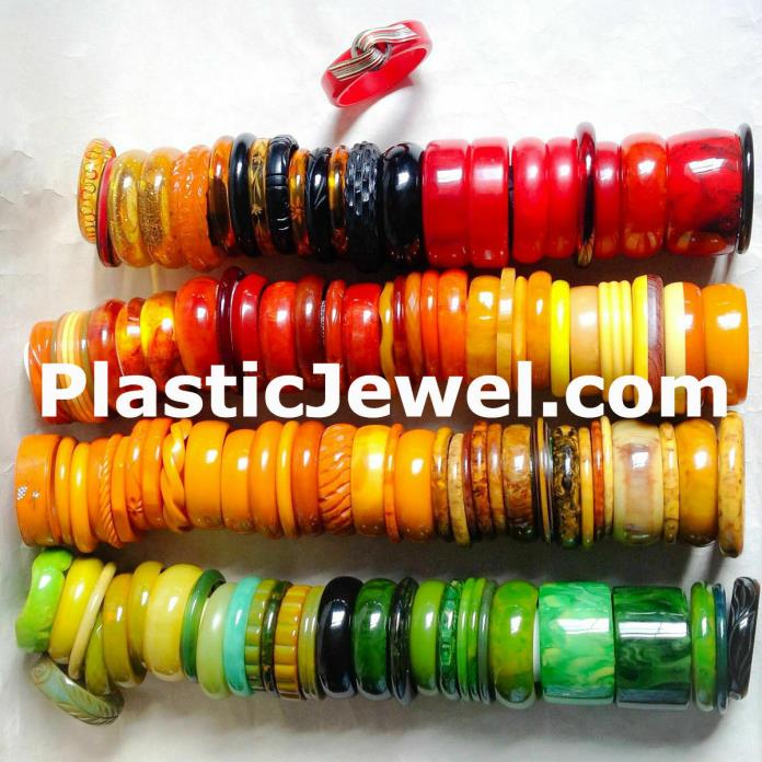 PlasticJewel.com Domain For Sale Bakelite, Faturan, Lucite, Catalin, Celluloid,