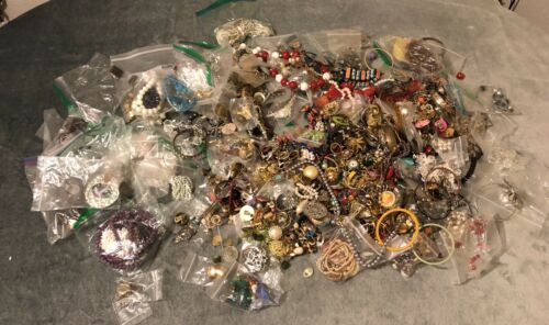 Vintage to Modern Costume Jewelry 20 lbs. UNSEARCHED!!! See Pics!