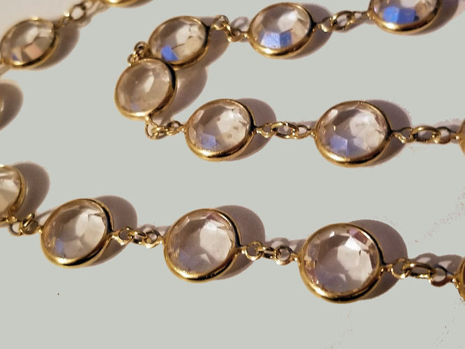 Vintage Goldtone Necklace Neiman Marcus 17