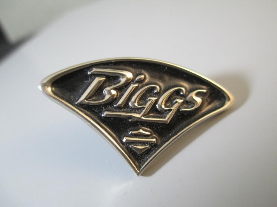 Genuine Harley Davidson Biggs Pin Tie Pin 1st Edition 2003