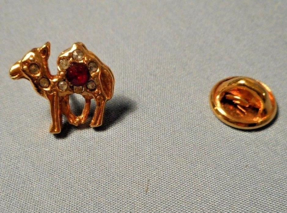 Small Vintage Camel Hat Pin/Lapel Pin Tie Tack 1/2