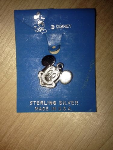 Vintage Sterling Silver Disney Mickey Mouse Charm USA A11