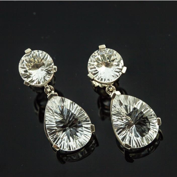 STEPHEN DWECK Sterling Drop Earrings with Crystal