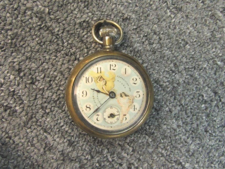 Pan-American Exposition Pocket Watch Buffalo NY - 1901