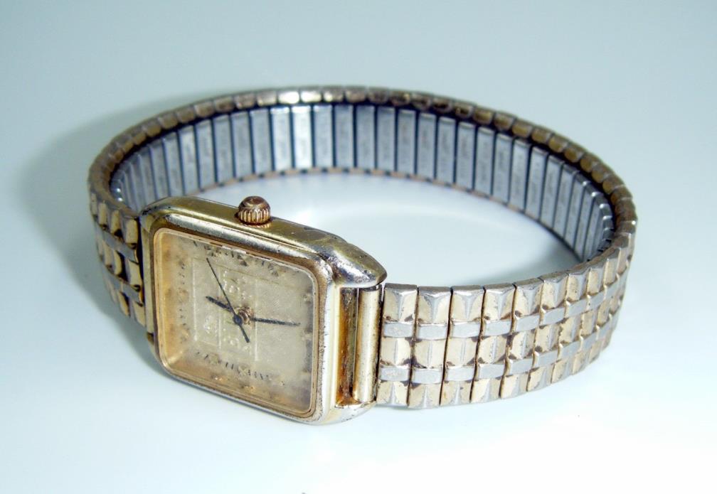 Vintage Hamilton Quartz Customized Womens Watch Burnet Realty 9894 7 Jewels