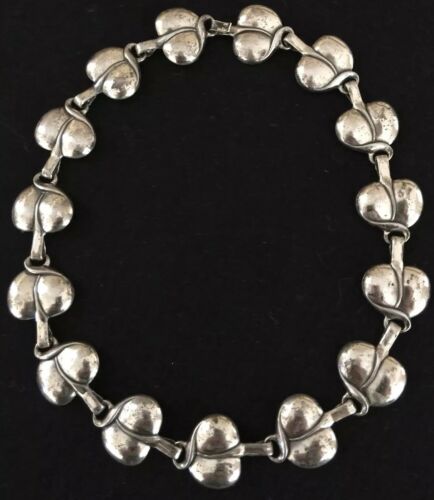 Vintage Sterling Silver Necklace By JewelArt