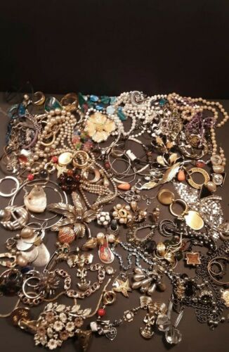 Vintage Jewelry Parts For Repurposing