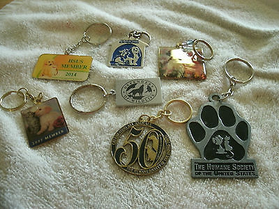 lot of Humane Society Key Rings lot #42