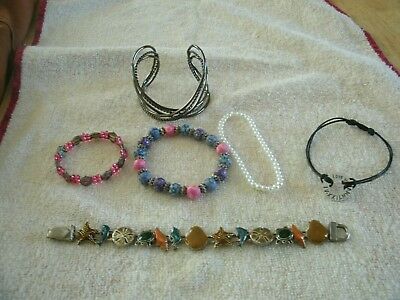 jewelry for wear or repair lot of  bracelets lot #109