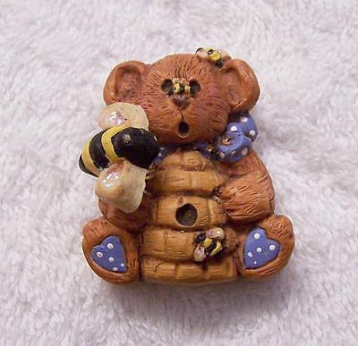CLASSIC PIN BROOCH ARTISTIC TEDDY BEAR HONEY POT PANDA FAIRY TALE STUFFED VL-AL