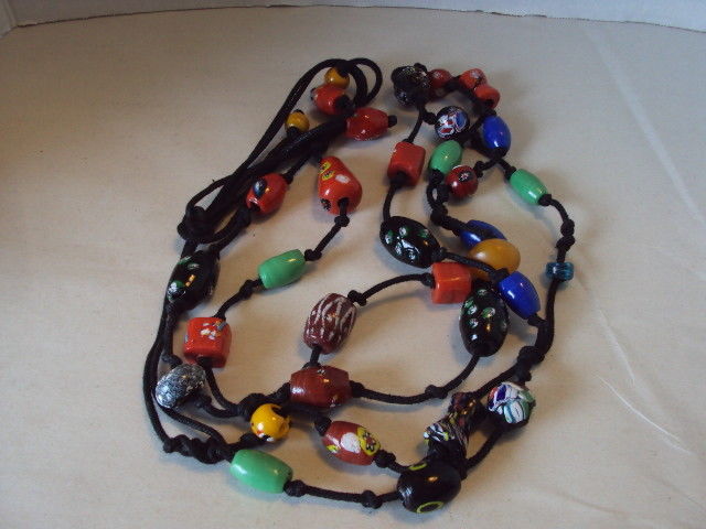 Tribal Bead Necklace, Vintage?  Awesome