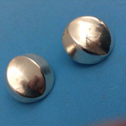 Taxco 925 Sterling Silver Earrings Hollow Light Round Free Form Mid Century Eyes