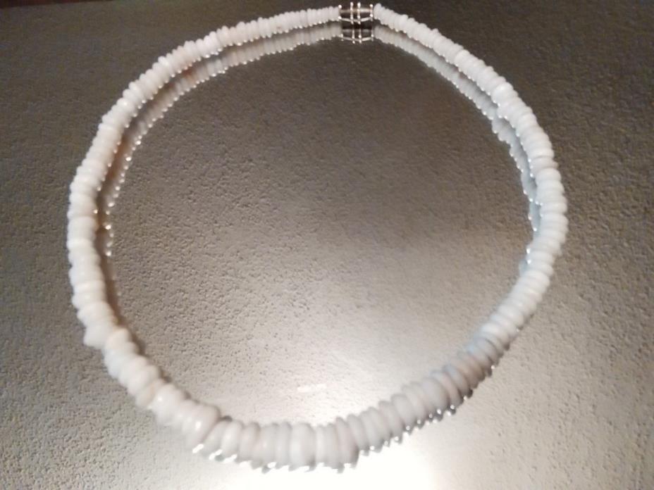 Vintage 1970's Authentic Hawaiian Puka Shell Beaded Necklace