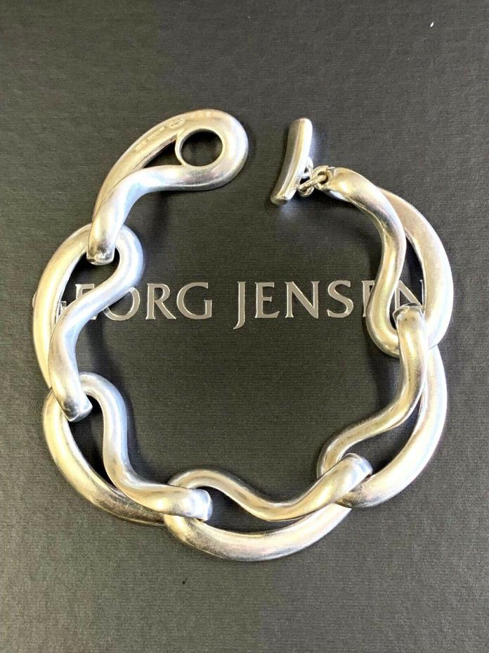 Georg Jensen Sterling Silver Infinity Bracelet #452