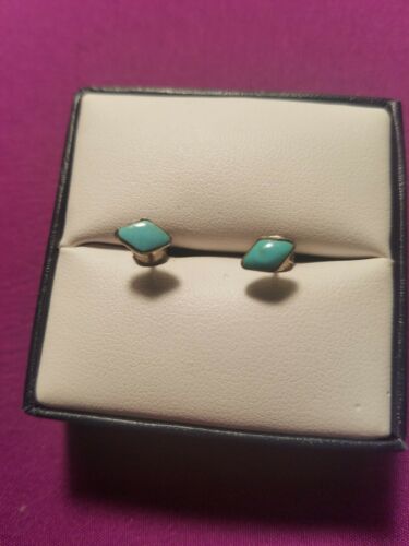 Vintage Sterling Silver and Turquoise earrings