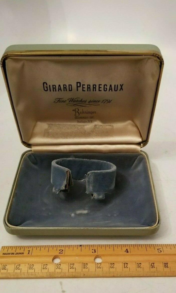 Vintage Girard Perregaux Men's Watch Presentation Box (Only)