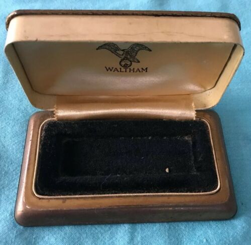 Antique  Waltham Watch Box As Is Measures 4.5 By 2.5 Inches As Is