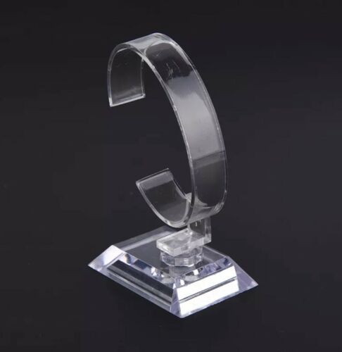 Clear Acr Watch Bracelet Display Stand - 1 Pcs