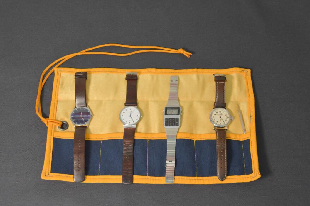 Canvas Watch Roll - Breitling Theme