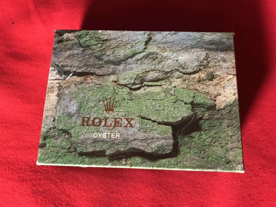 Pre-owned Vintage Rolex watch box  68.00.71 from the 1990s