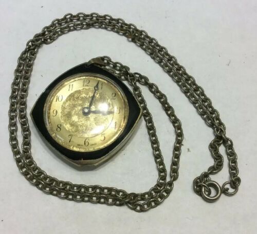 Vintage  Lucerne Swiss Made Pendant Watch Parts or Repair  L7
