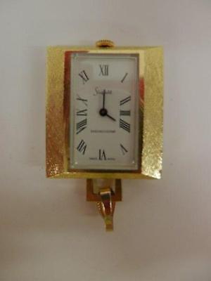 VINTAGE SHEFFIELD SWISS MADE ART DECO STYLE GOLDEN PENDANT WATCH FOR REPAIR