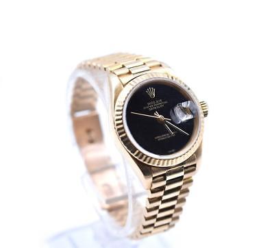 Ladies Rolex 18k Yellow Gold Datejust Watch Ref. 69178