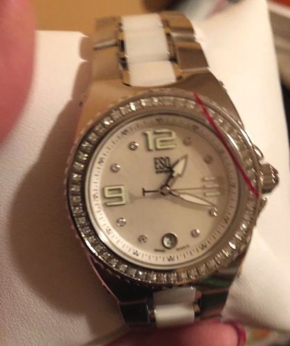 Authentic Ladies ESQ Swiss Stainless Steel Bali Watch 07101264