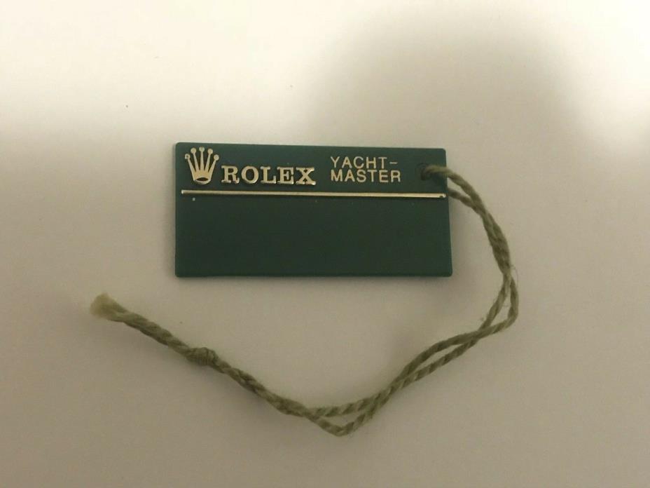 Rolex Yacht Master hang tag Vintage 90s