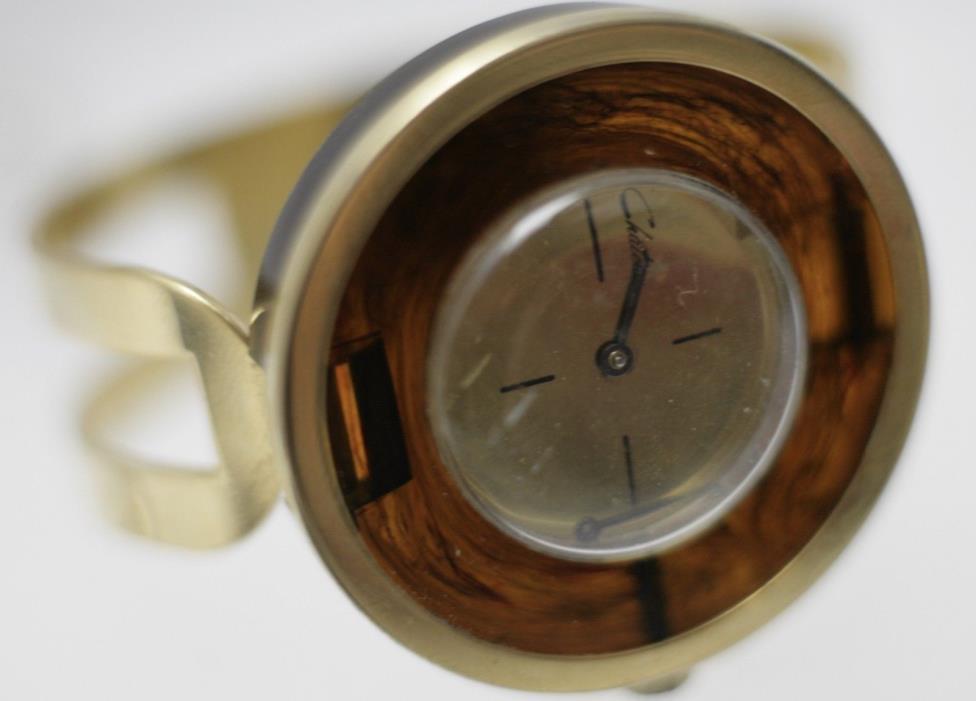 4u2fix - Chateau Swiss Hand Wind Women's Metal Bracelet Lucite Wrist Watch