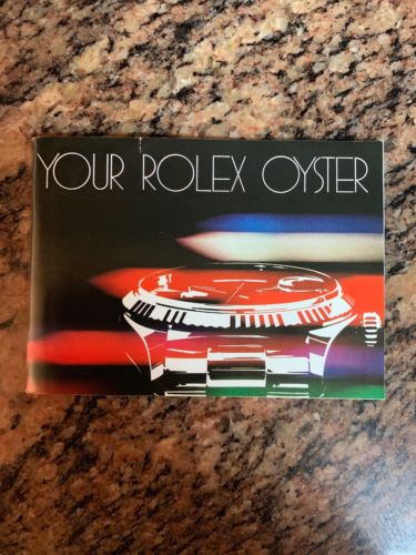 Rolex Oyster Instruction Manual - English - 1981 Your Rolex Oyster Switzerland