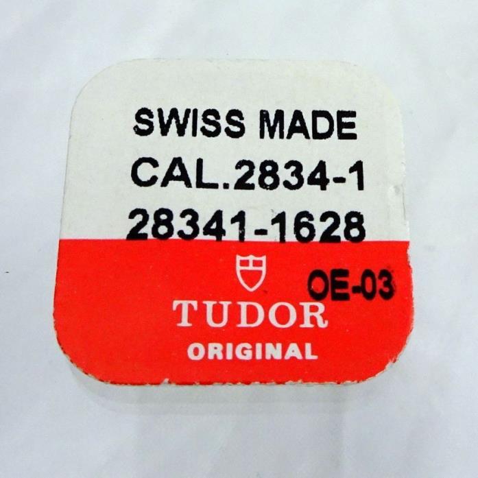 3 NOS Tudor by Rolex Balance Wheel Cap Jewel Caliber 2834-1 Part 28341-1628
