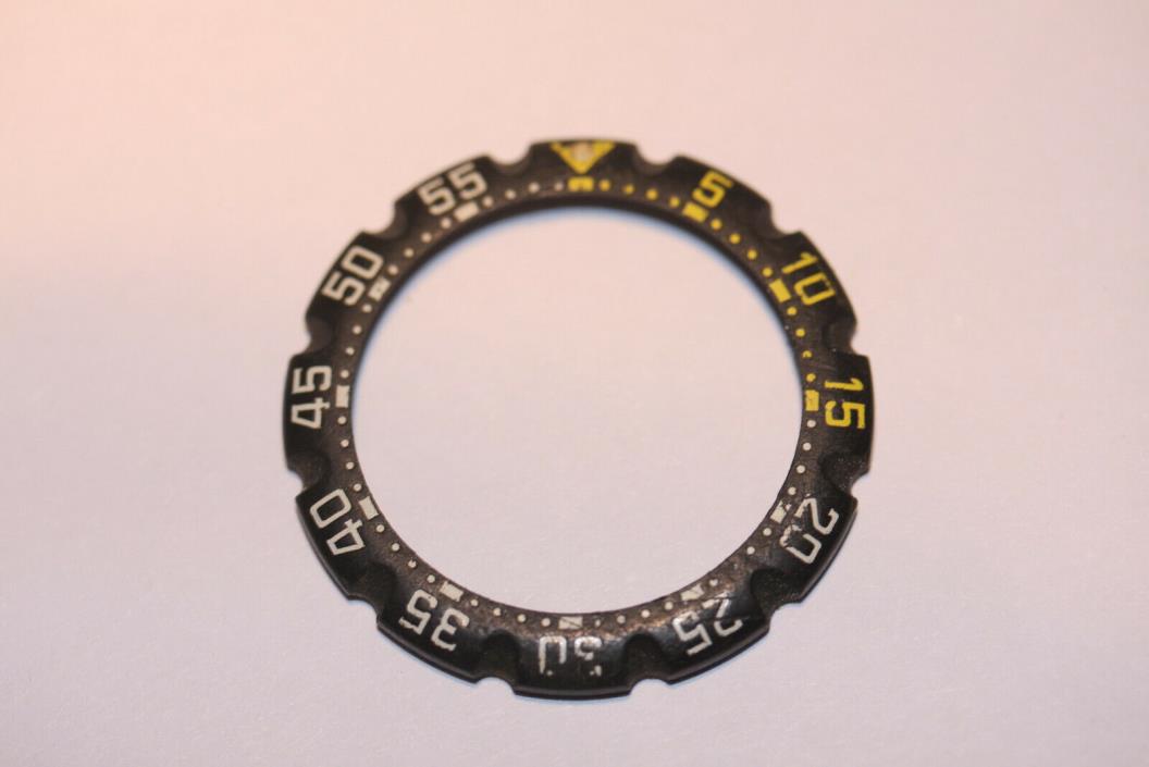 TAG Heuer 90s F1 Formula One Chronograph Black/Yellow Bezel, CA1213
