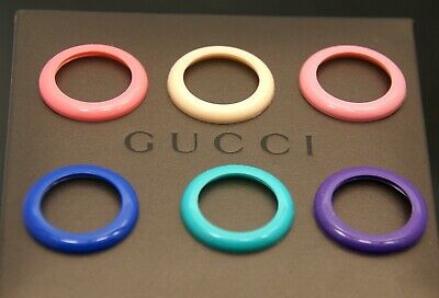 New Gucci 6 Plastic Bezel Set - The Springtime Collection - for 1100, 1200