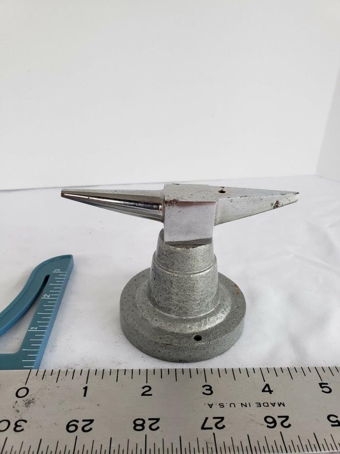 Watchmakers Jewelers Anvil with Metal Jewelers Stand Miniature anvil Jewelry