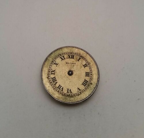 Waltham Watch Movement Unknown Grade 10/0s For Parts or Repair