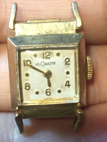 VINTAGE  LECOULTRE LADIES WATCH FOR PARTS OR REPAIR