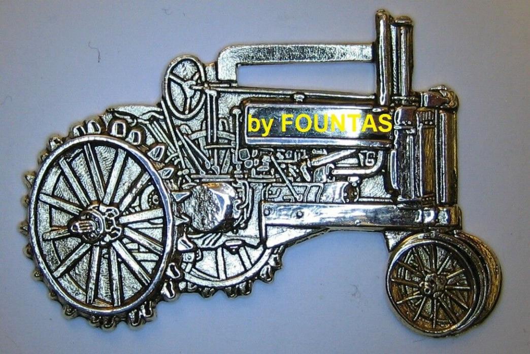 Watch Fob Steel Wheeled Tractor